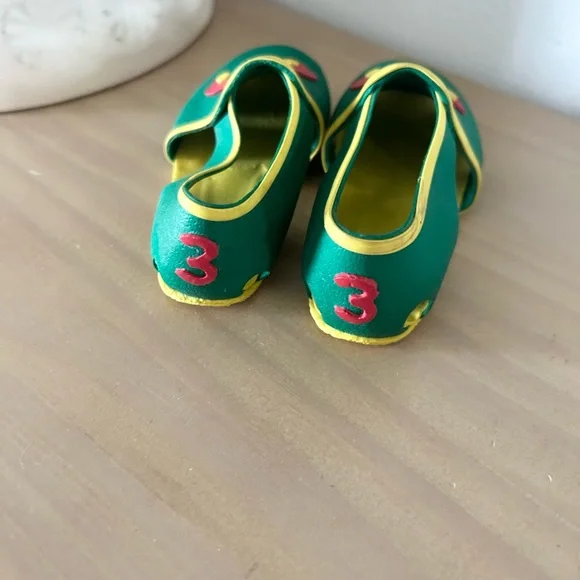 Vintage Marcelo Rubber Baby Shoes Cars Size 4 (5”) Early Walkers - Picture 3 of 6